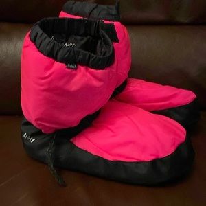 Bloch Linna X Max Size Small 10-11.5 Hot Pink Warm Up Boots Dance Competition